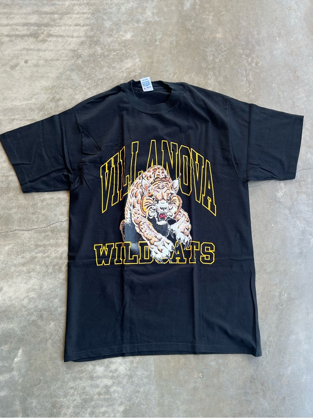 Villanova Wildcats Black Short Sleeve Graphic Tee